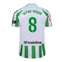 Dres Real Betis Vitor Roque #8 Domáci 2024-25 Krátky Rukáv